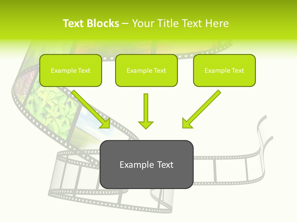 Horizontal Contemporary Minimalist PowerPoint Template