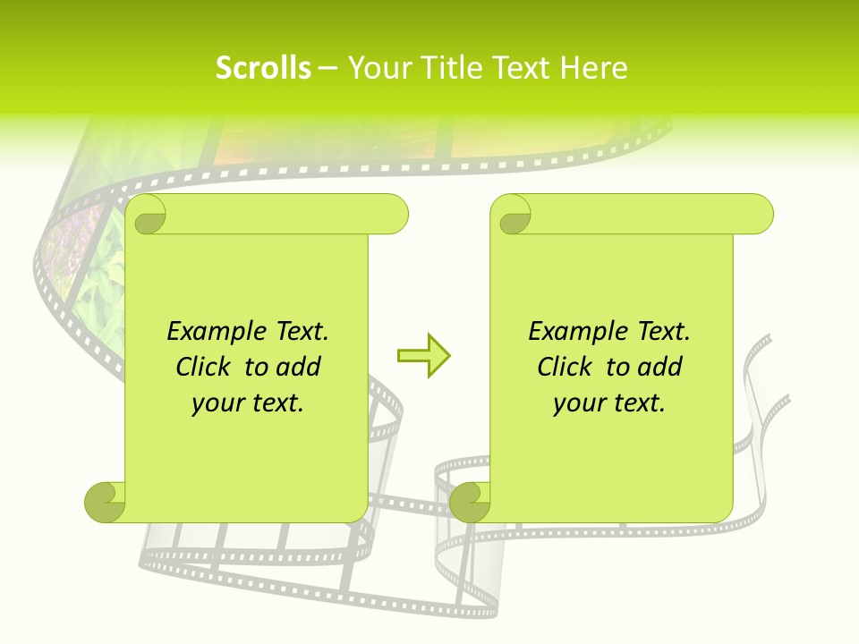Horizontal Contemporary Minimalist PowerPoint Template