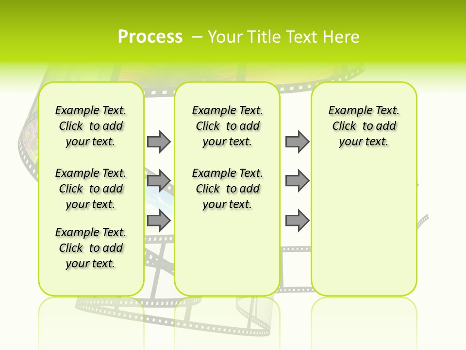 Horizontal Contemporary Minimalist PowerPoint Template