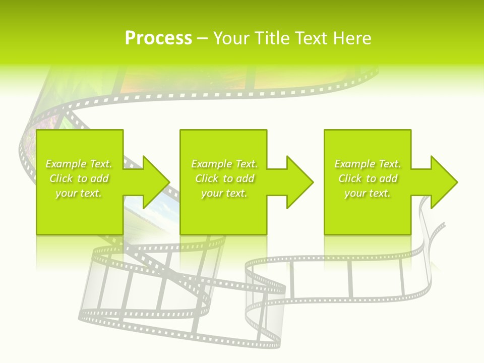 Horizontal Contemporary Minimalist PowerPoint Template