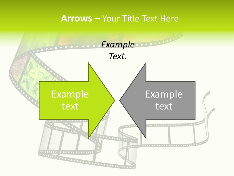 Horizontal Contemporary Minimalist PowerPoint Template