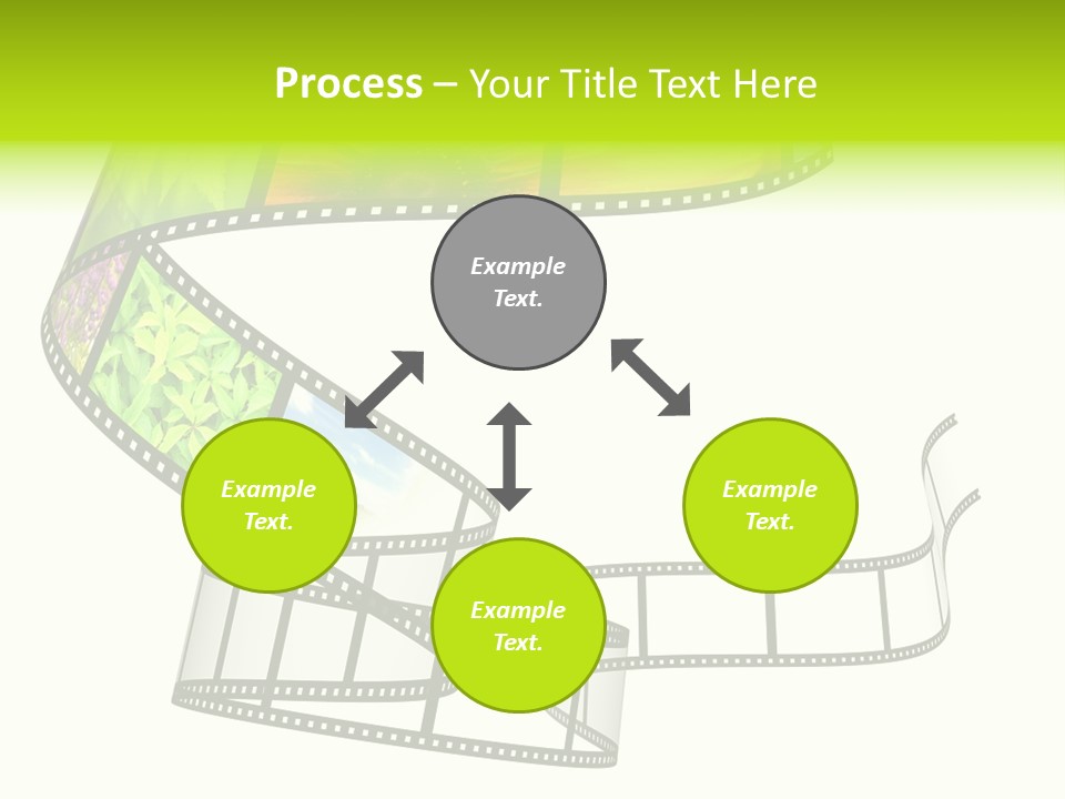 Horizontal Contemporary Minimalist PowerPoint Template