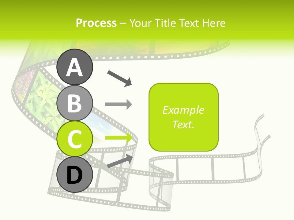 Horizontal Contemporary Minimalist PowerPoint Template