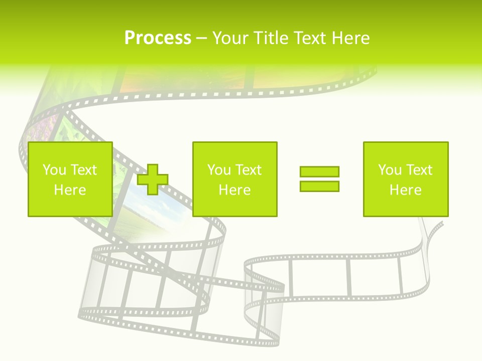 Horizontal Contemporary Minimalist PowerPoint Template
