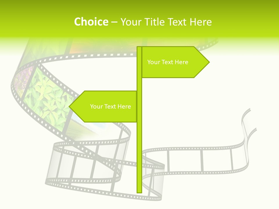 Horizontal Contemporary Minimalist PowerPoint Template