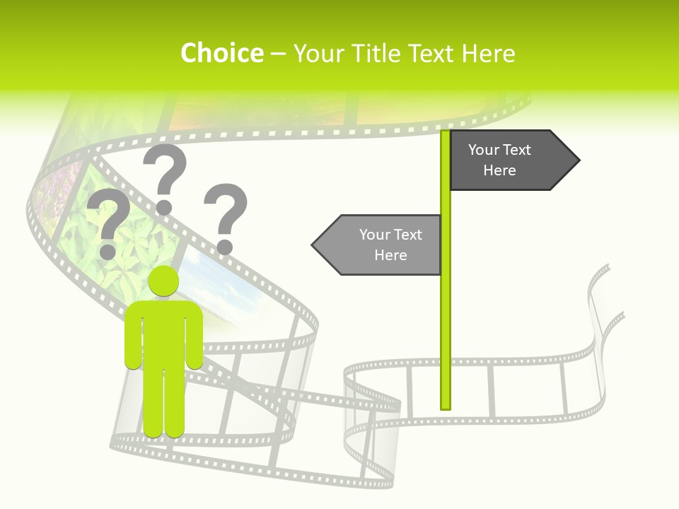 Horizontal Contemporary Minimalist PowerPoint Template