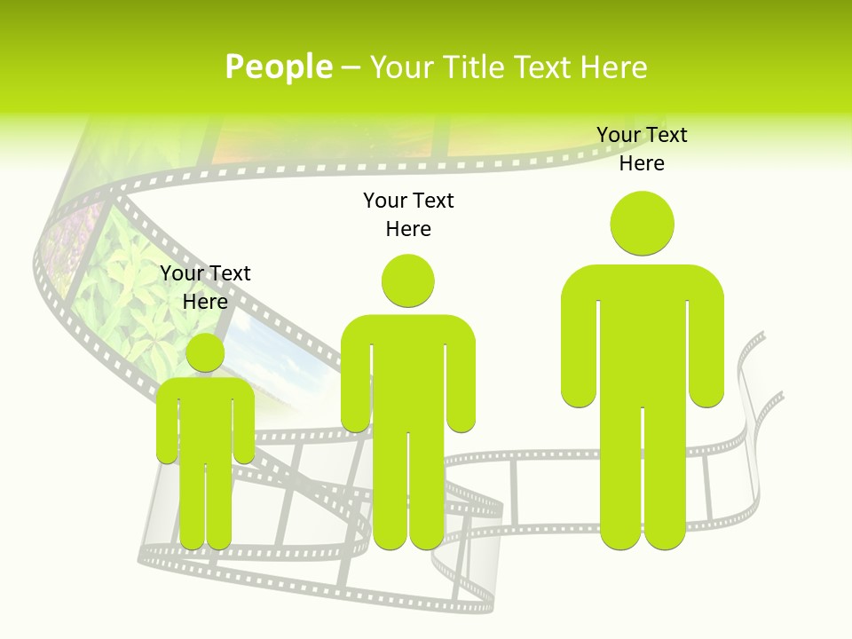 Horizontal Contemporary Minimalist PowerPoint Template