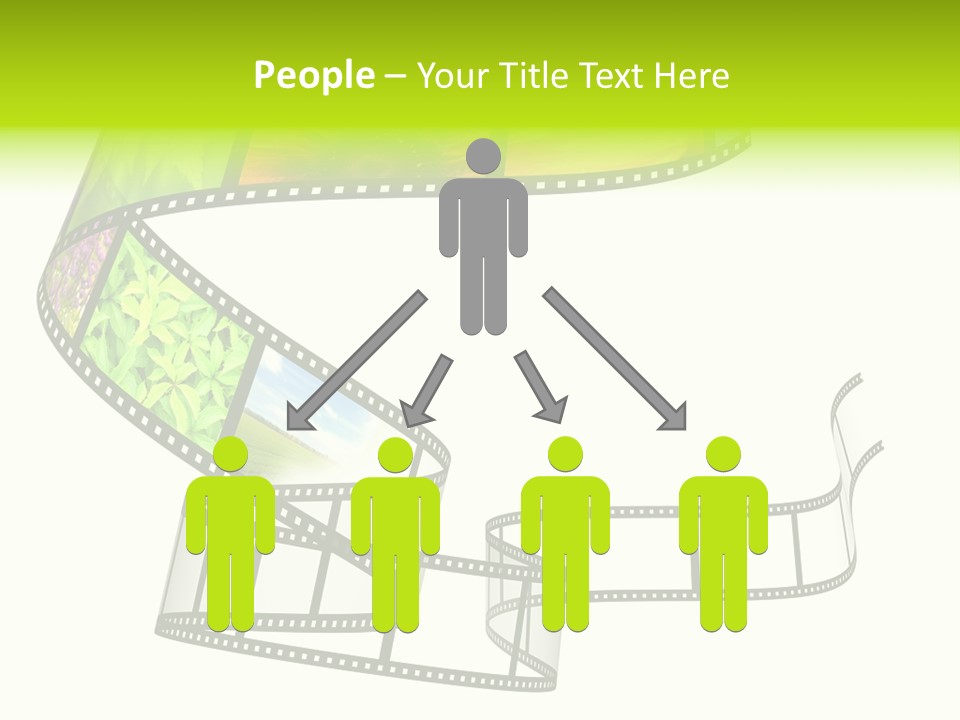 Horizontal Contemporary Minimalist PowerPoint Template