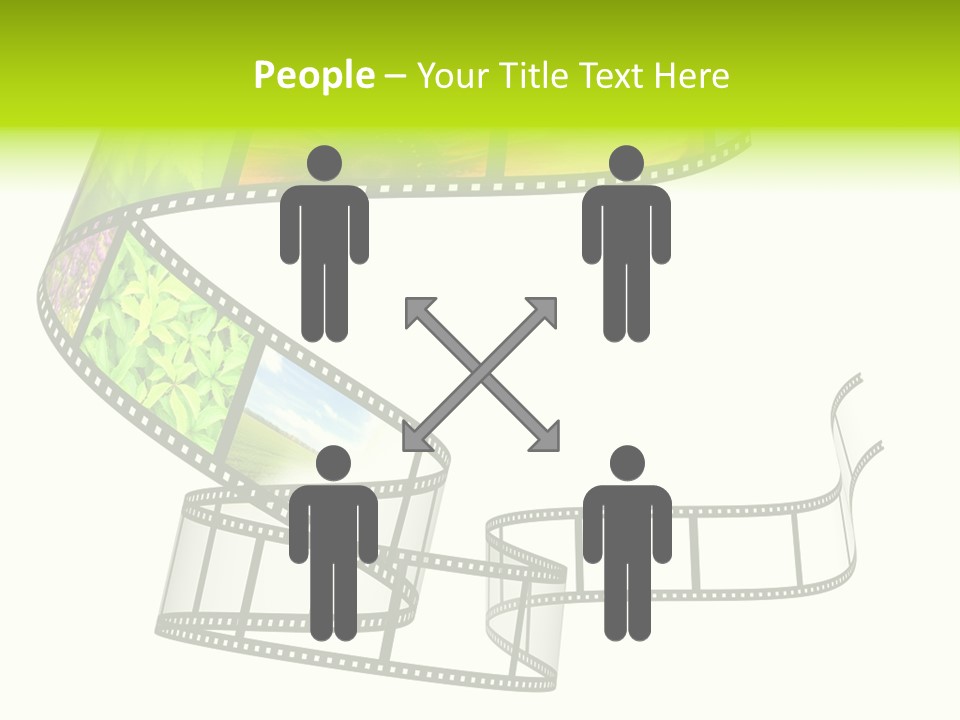 Horizontal Contemporary Minimalist PowerPoint Template