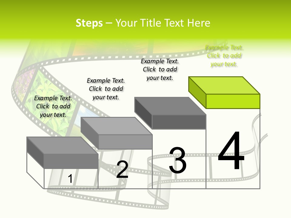 Horizontal Contemporary Minimalist PowerPoint Template