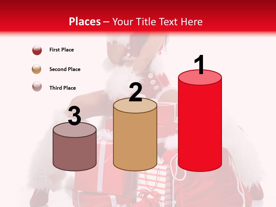 Hat Xmas Pretty PowerPoint Template