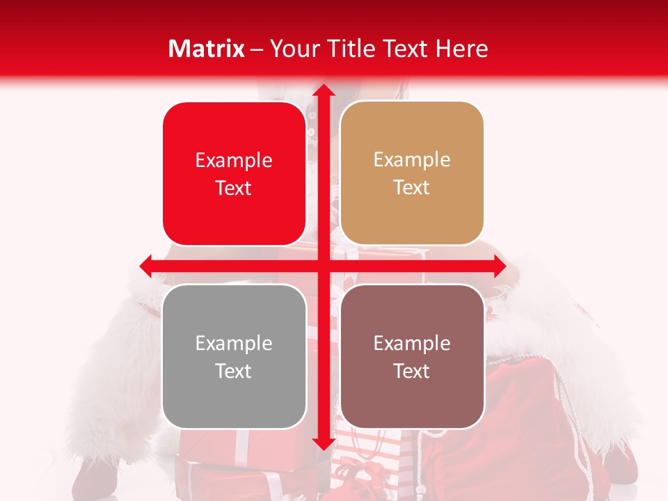 Hat Xmas Pretty PowerPoint Template