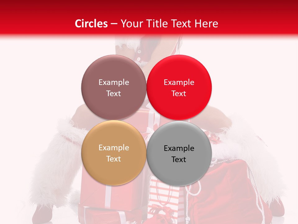 Hat Xmas Pretty PowerPoint Template