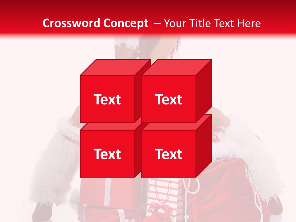 Hat Xmas Pretty PowerPoint Template