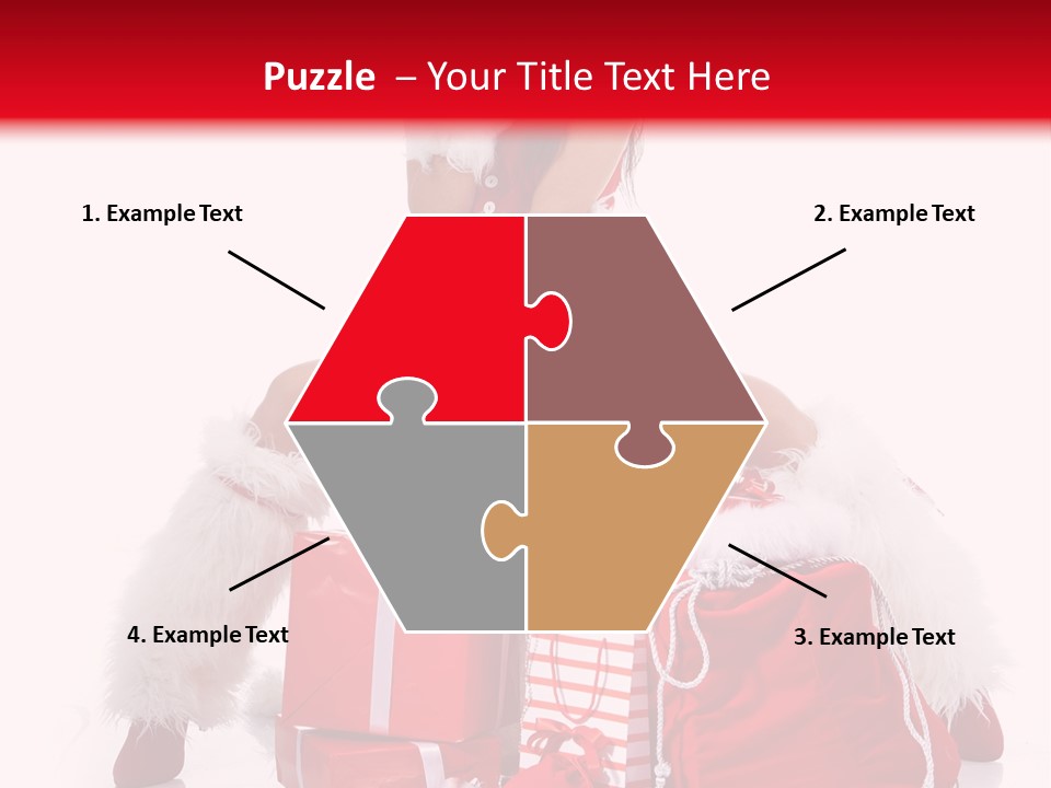 Hat Xmas Pretty PowerPoint Template