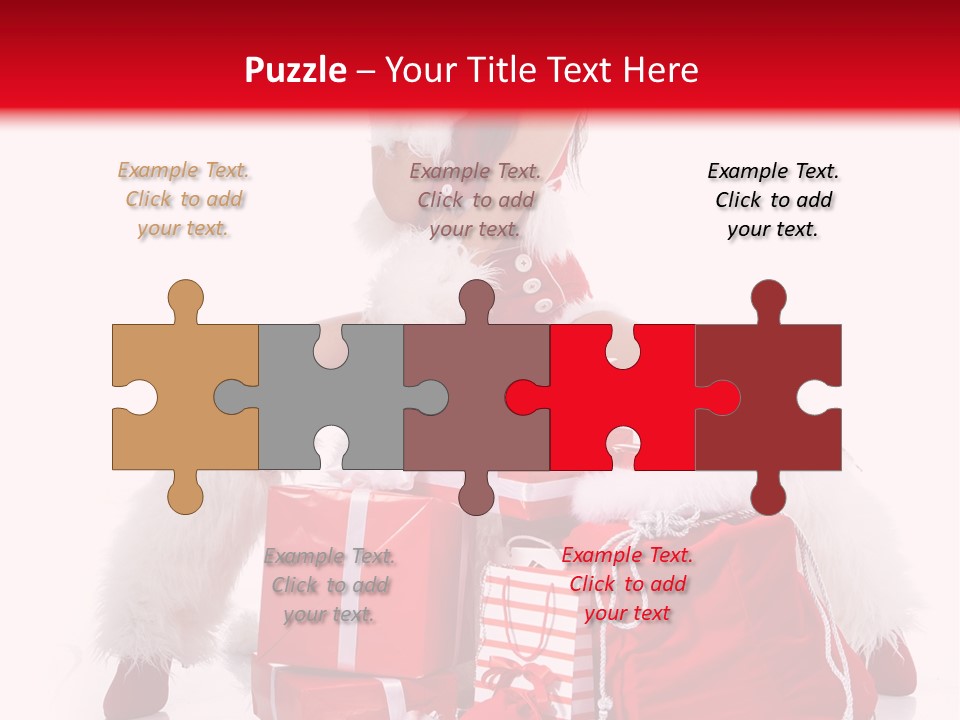 Hat Xmas Pretty PowerPoint Template