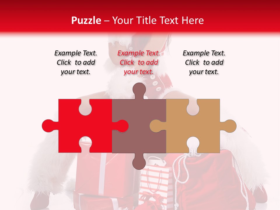 Hat Xmas Pretty PowerPoint Template