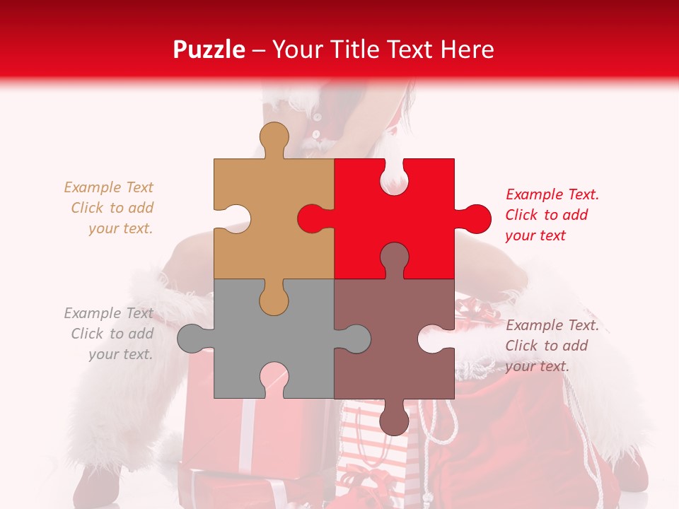 Hat Xmas Pretty PowerPoint Template