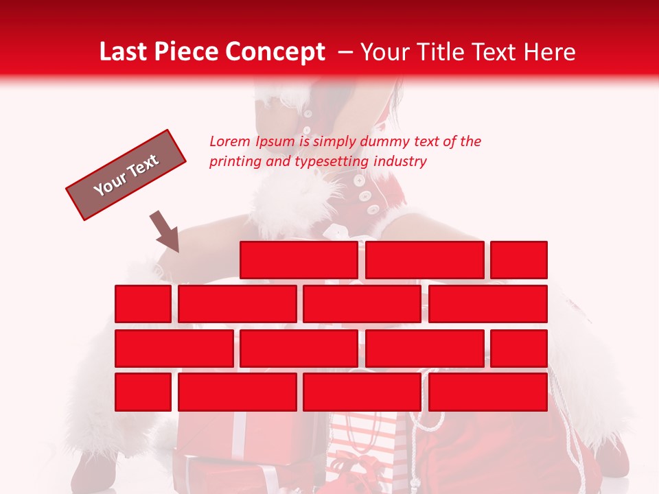 Hat Xmas Pretty PowerPoint Template