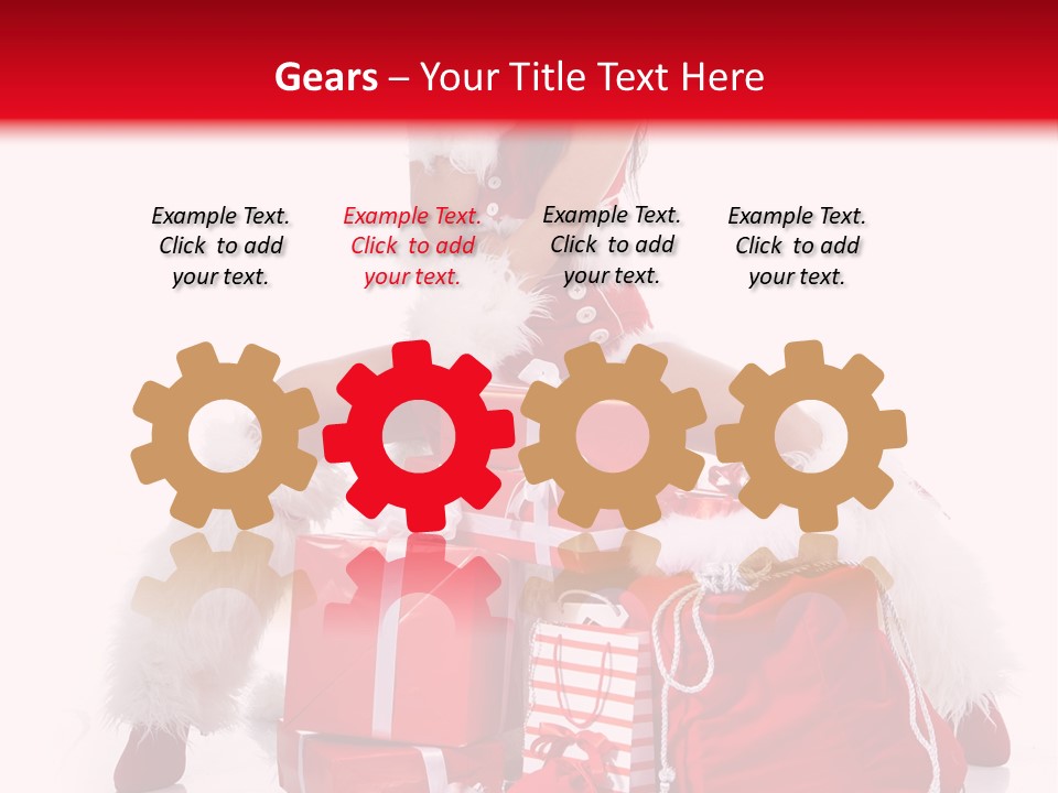 Hat Xmas Pretty PowerPoint Template