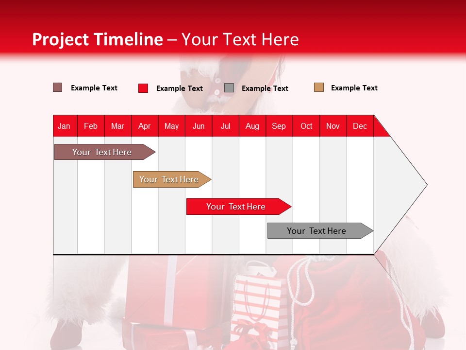 Hat Xmas Pretty PowerPoint Template