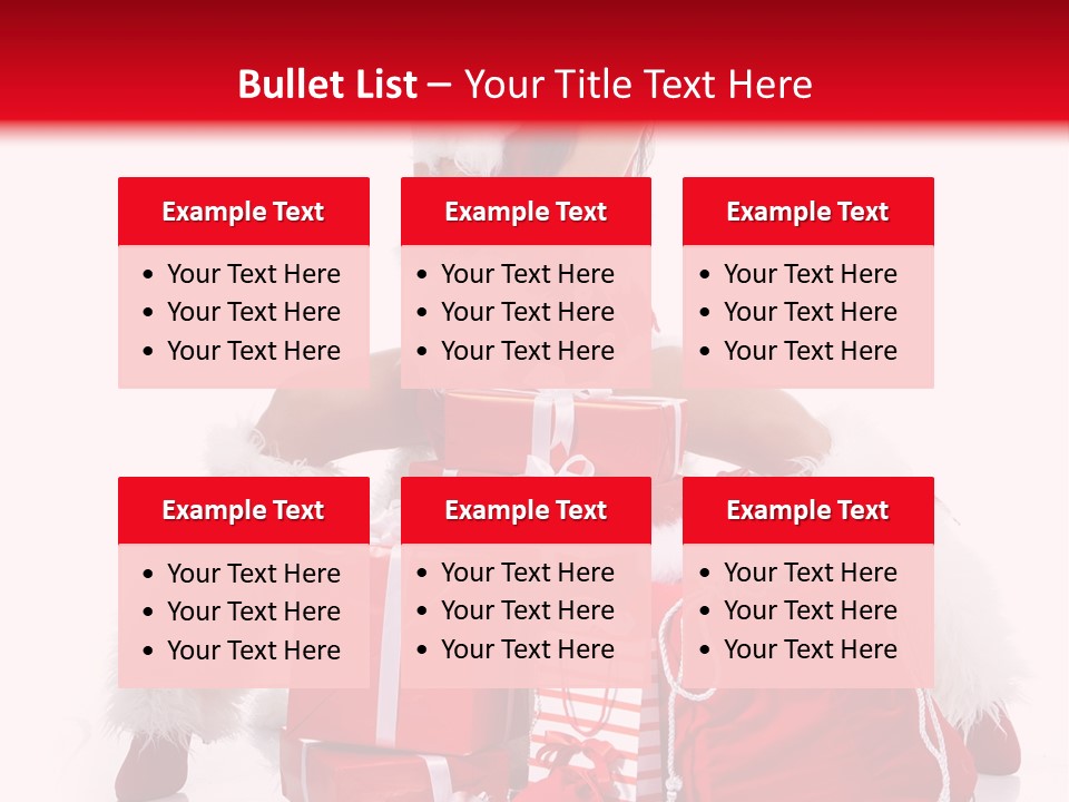 Hat Xmas Pretty PowerPoint Template