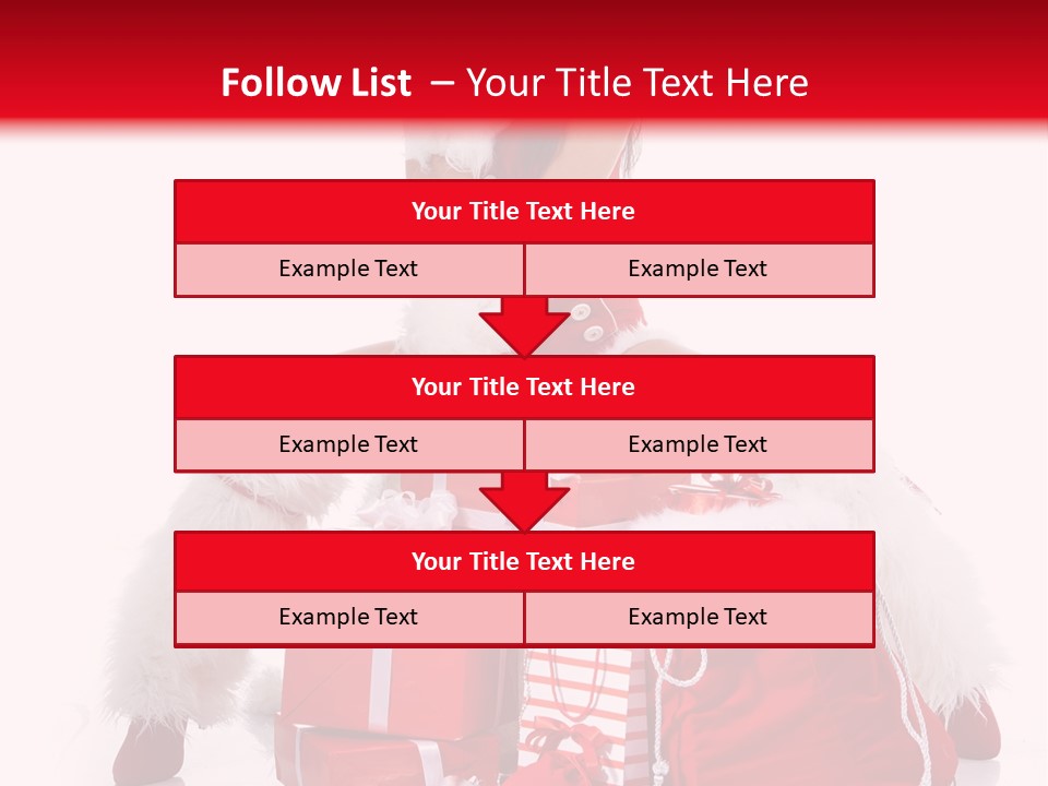 Hat Xmas Pretty PowerPoint Template