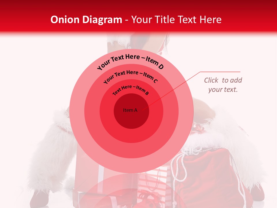 Hat Xmas Pretty PowerPoint Template