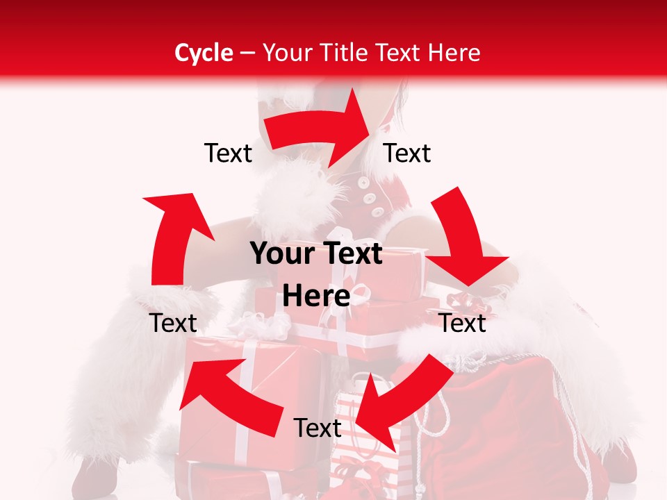 Hat Xmas Pretty PowerPoint Template