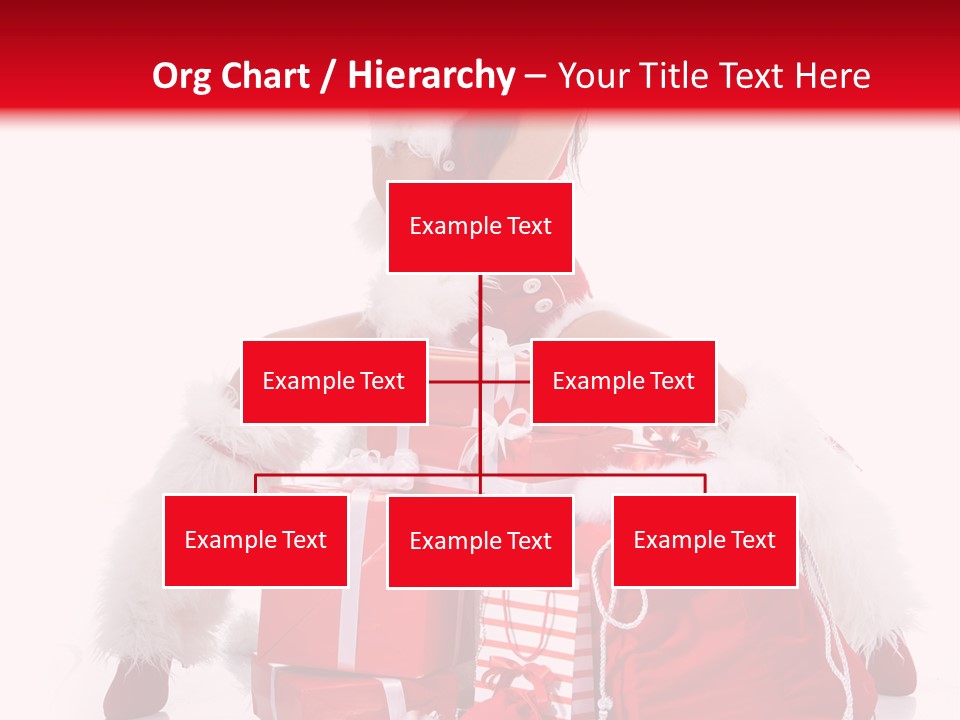 Hat Xmas Pretty PowerPoint Template