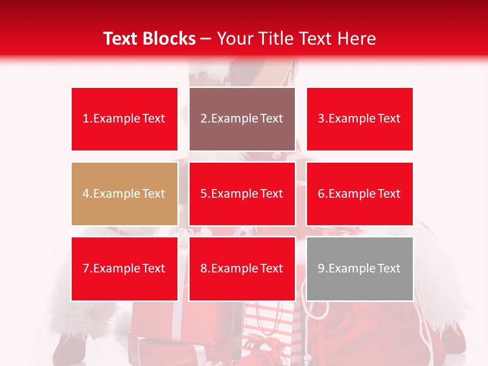 Hat Xmas Pretty PowerPoint Template