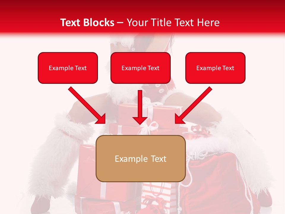 Hat Xmas Pretty PowerPoint Template