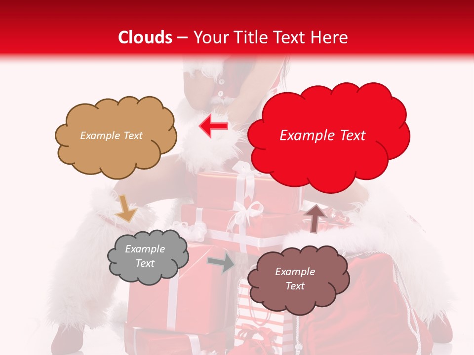 Hat Xmas Pretty PowerPoint Template