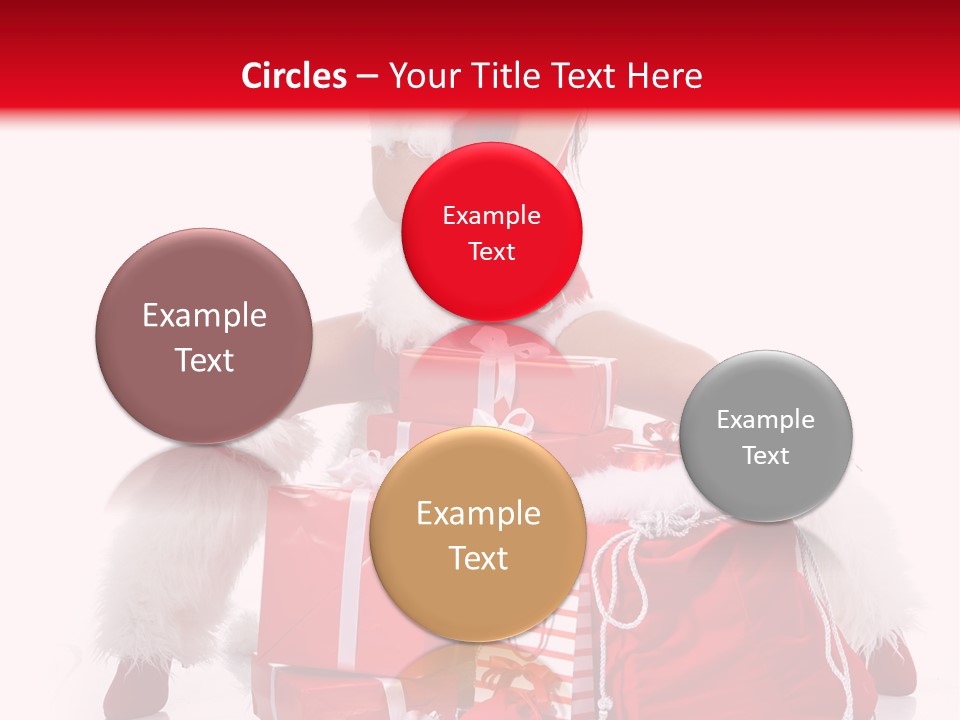 Hat Xmas Pretty PowerPoint Template