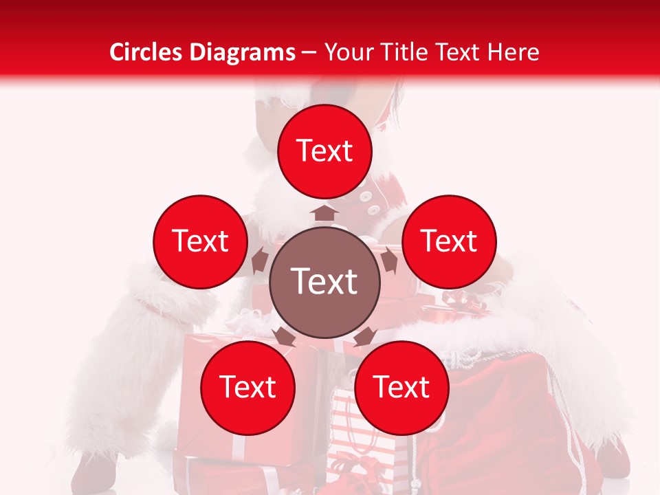 Hat Xmas Pretty PowerPoint Template