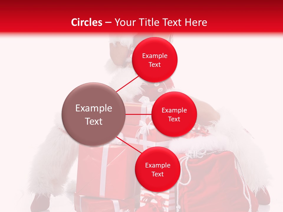 Hat Xmas Pretty PowerPoint Template