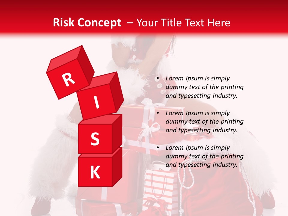 Hat Xmas Pretty PowerPoint Template