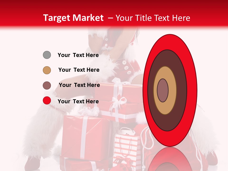 Hat Xmas Pretty PowerPoint Template
