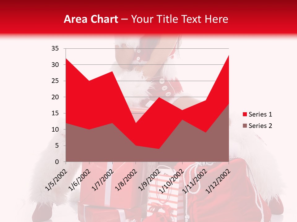 Hat Xmas Pretty PowerPoint Template