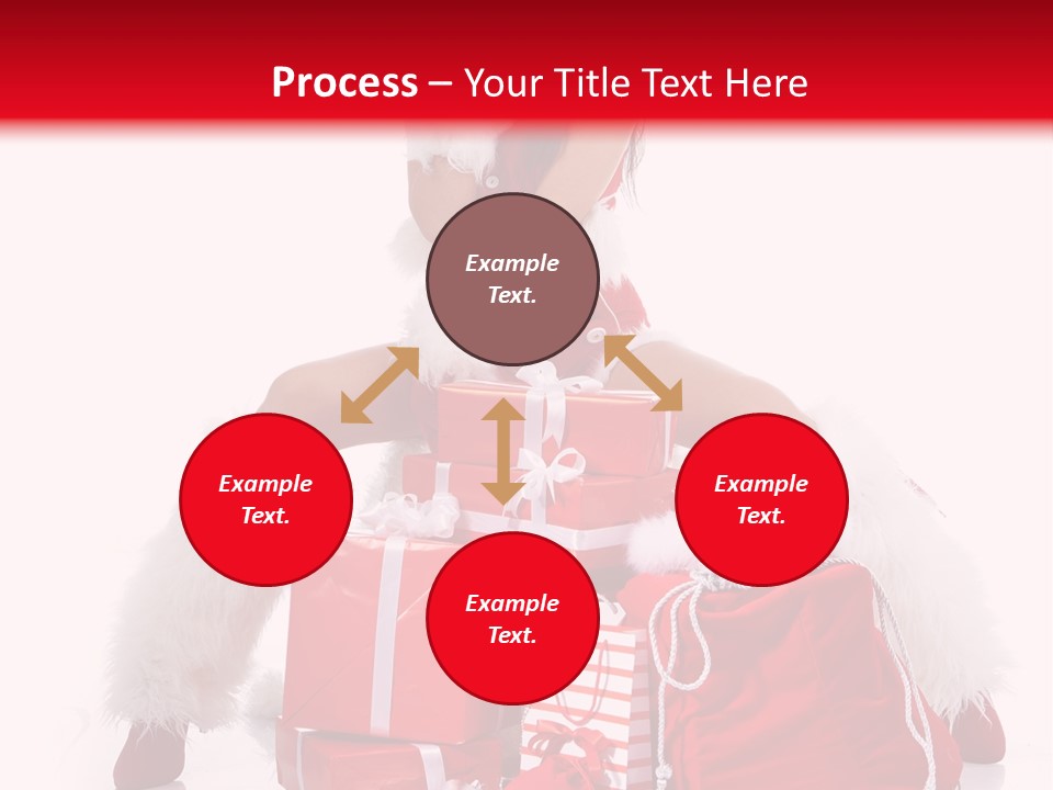 Hat Xmas Pretty PowerPoint Template