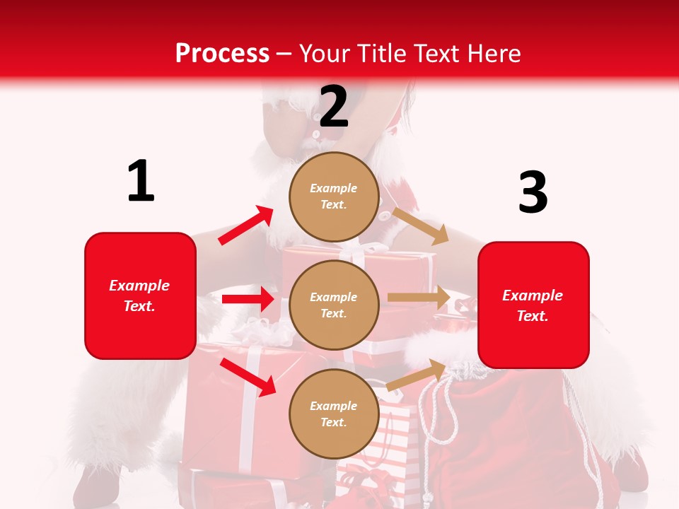 Hat Xmas Pretty PowerPoint Template