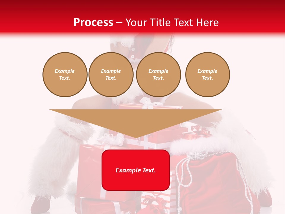 Hat Xmas Pretty PowerPoint Template