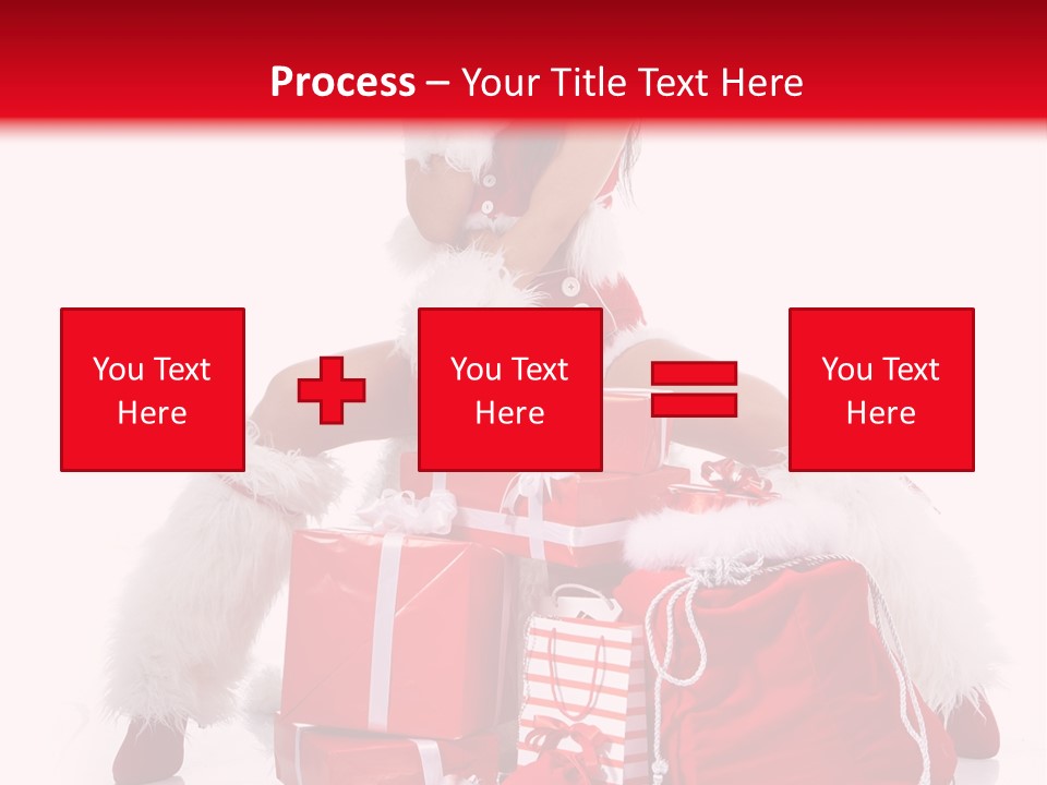Hat Xmas Pretty PowerPoint Template