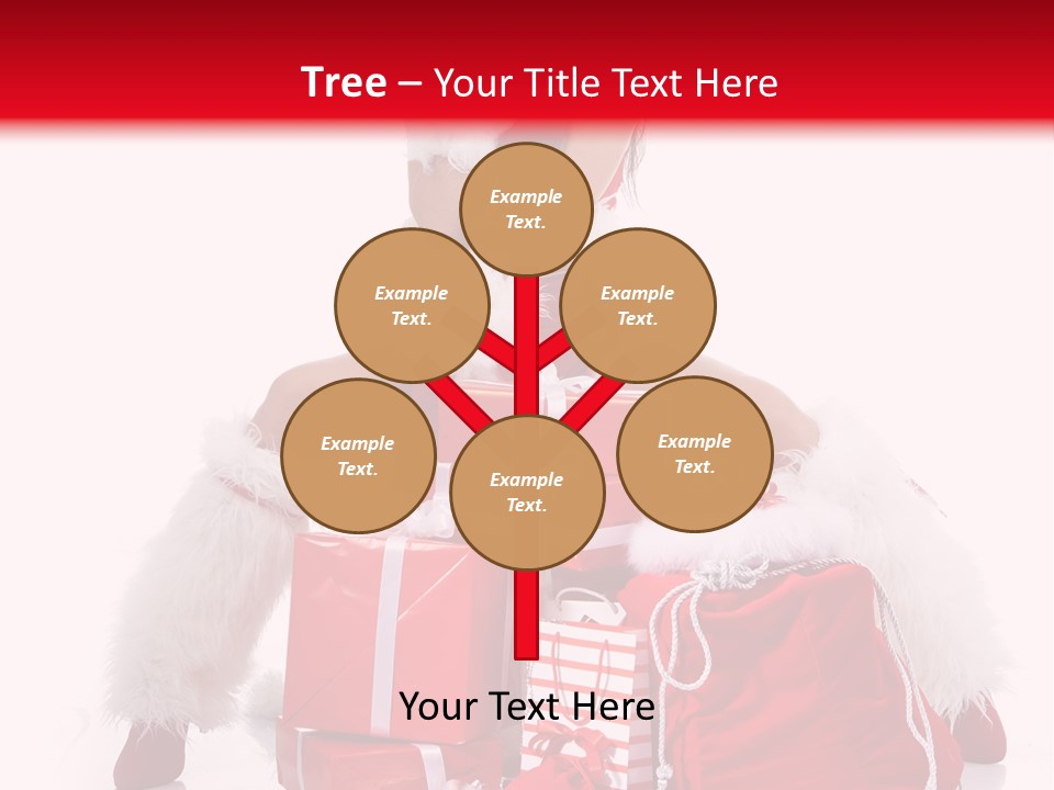 Hat Xmas Pretty PowerPoint Template
