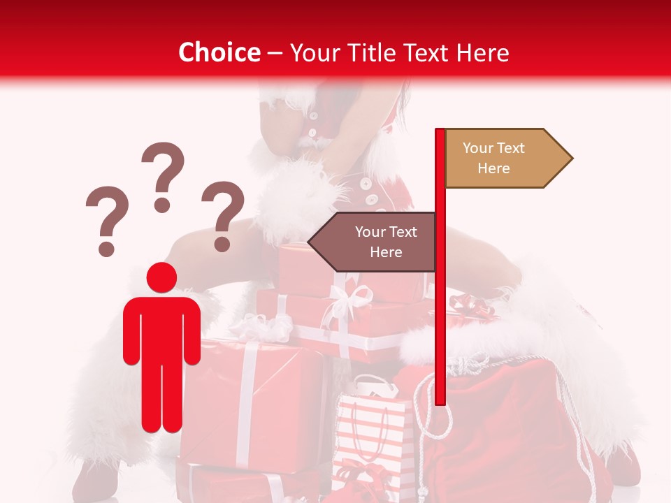 Hat Xmas Pretty PowerPoint Template