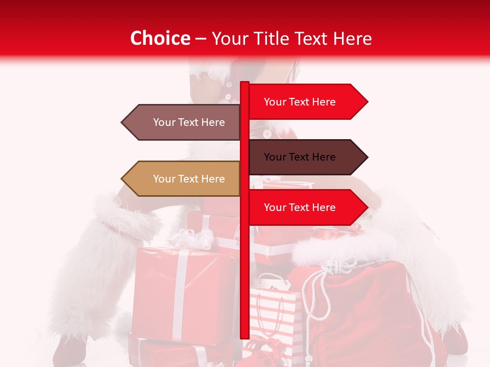 Hat Xmas Pretty PowerPoint Template