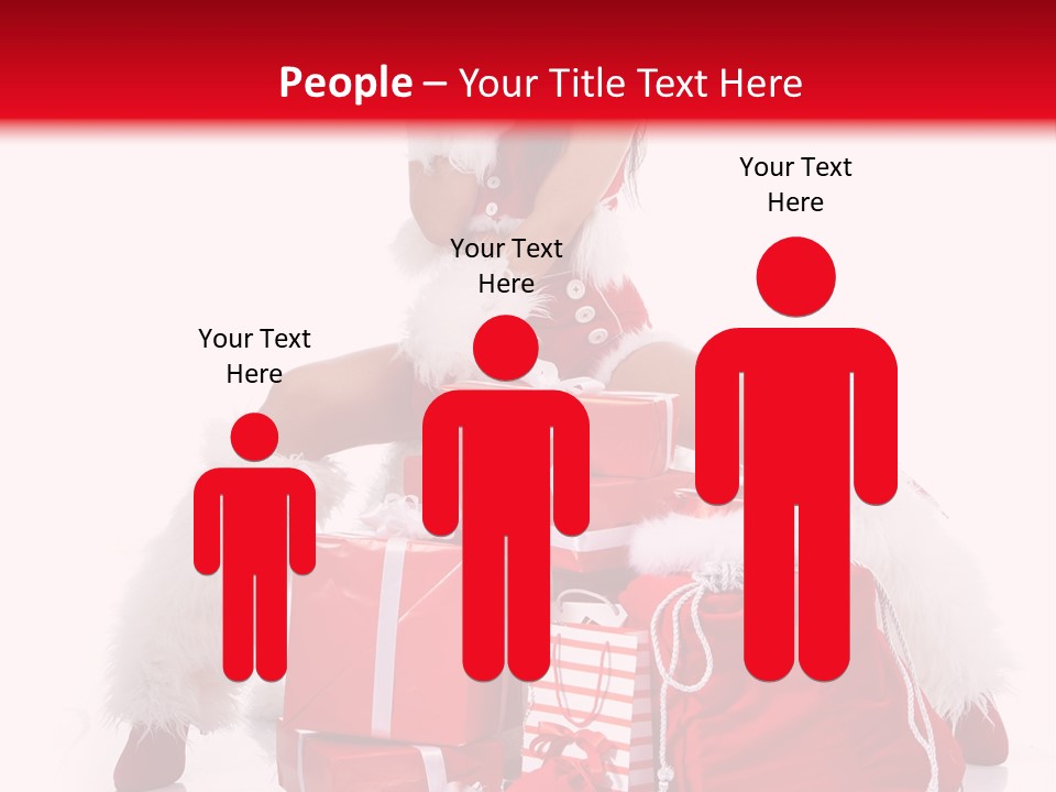 Hat Xmas Pretty PowerPoint Template