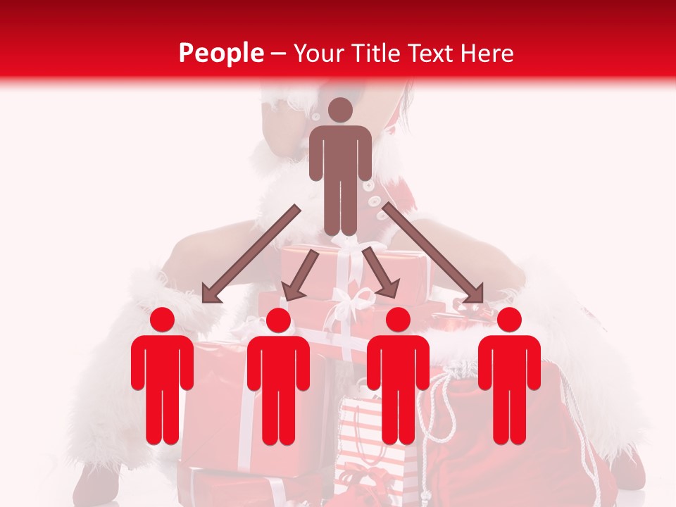 Hat Xmas Pretty PowerPoint Template