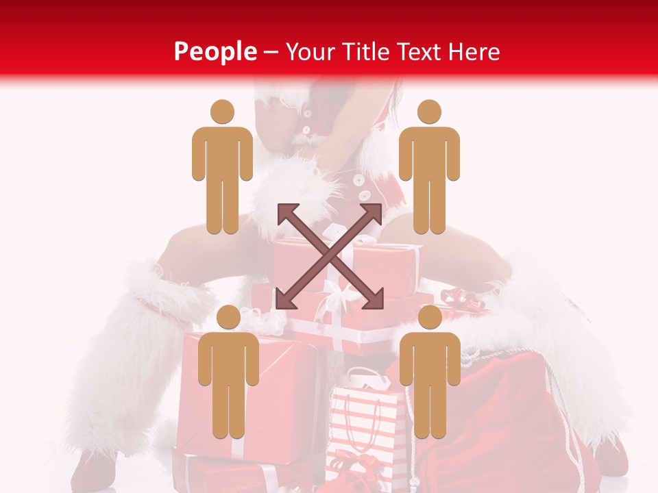 Hat Xmas Pretty PowerPoint Template