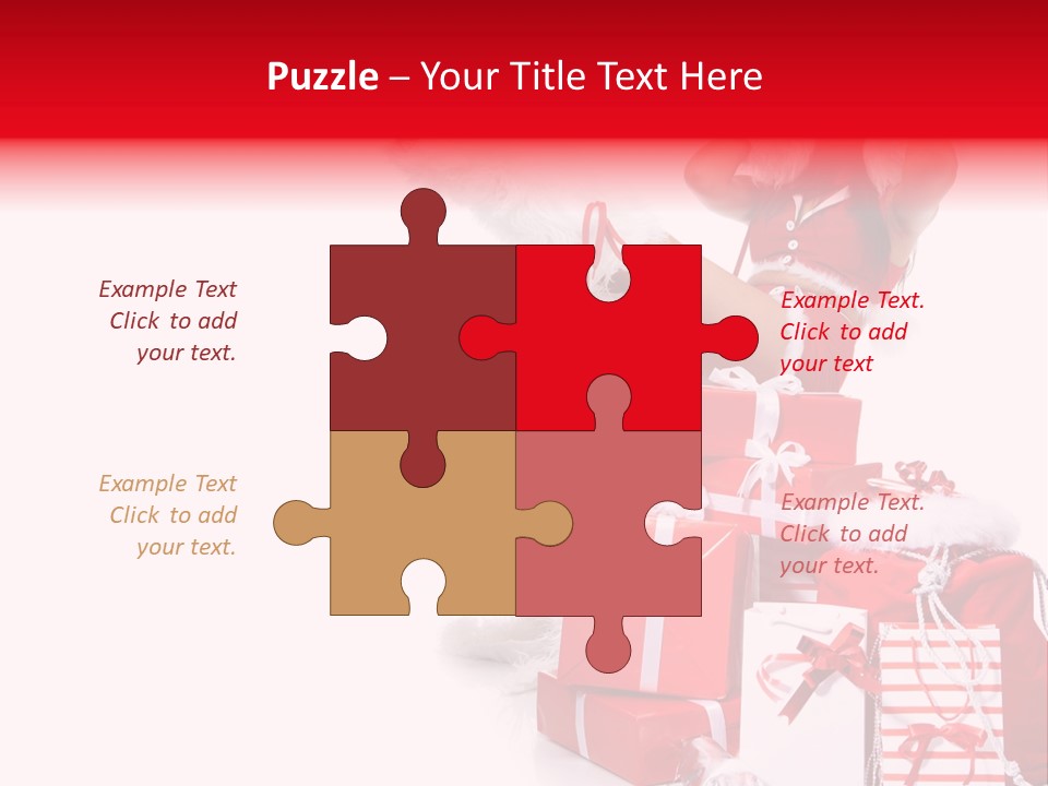 Winter Cap Isolated PowerPoint Template